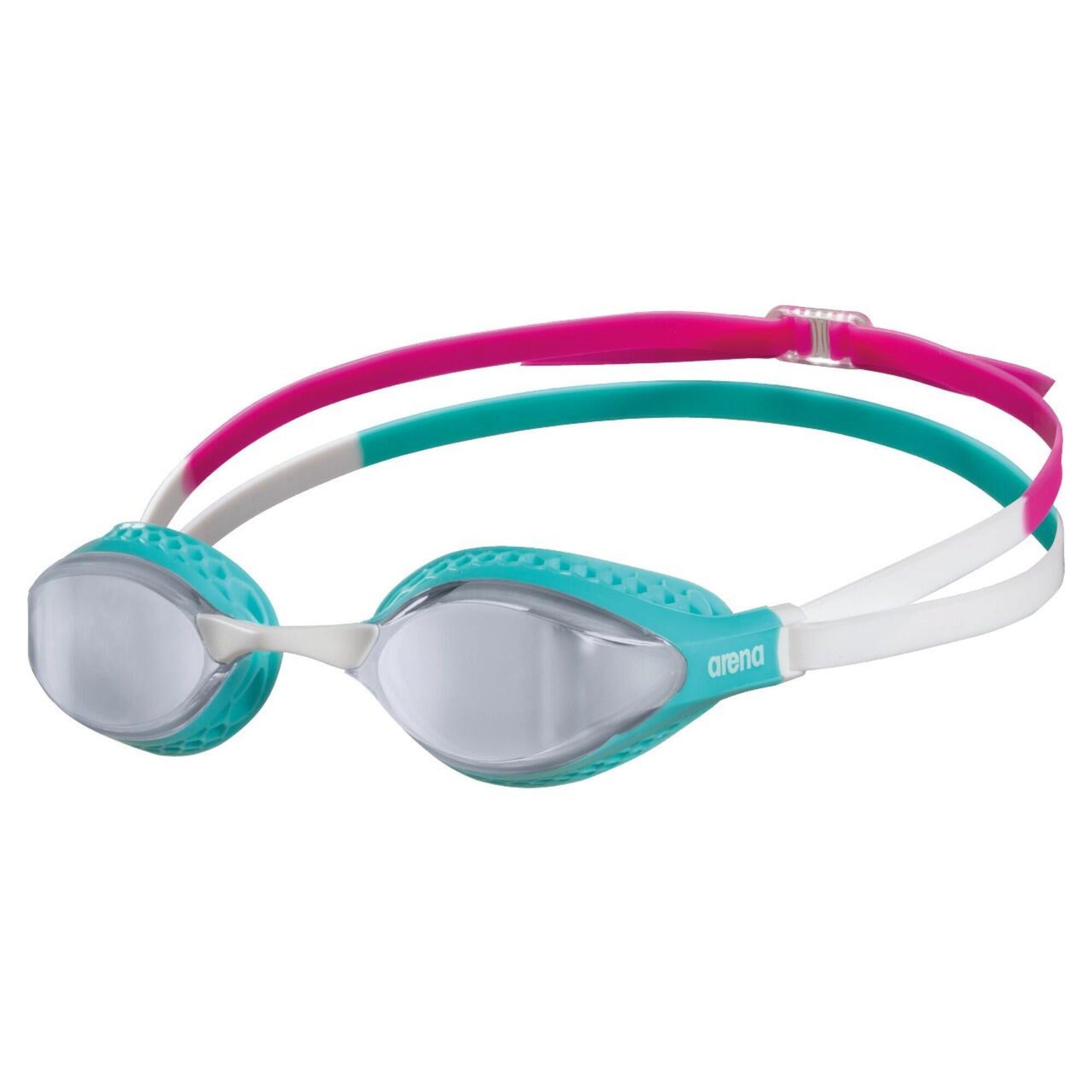 ARENA Arena Airspeed Mirrored Goggles - Silver/ Turquoise