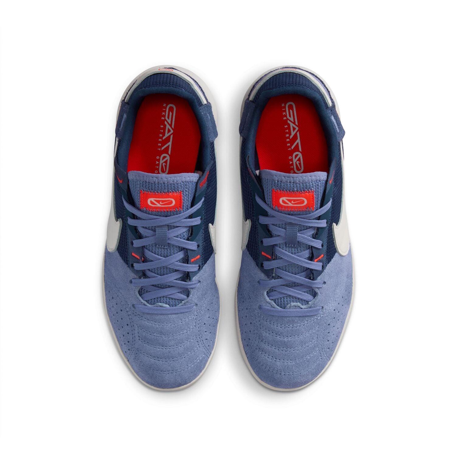 NIKE Streetgato scarpe da calcio per bambini - blu, con lacci 5/7