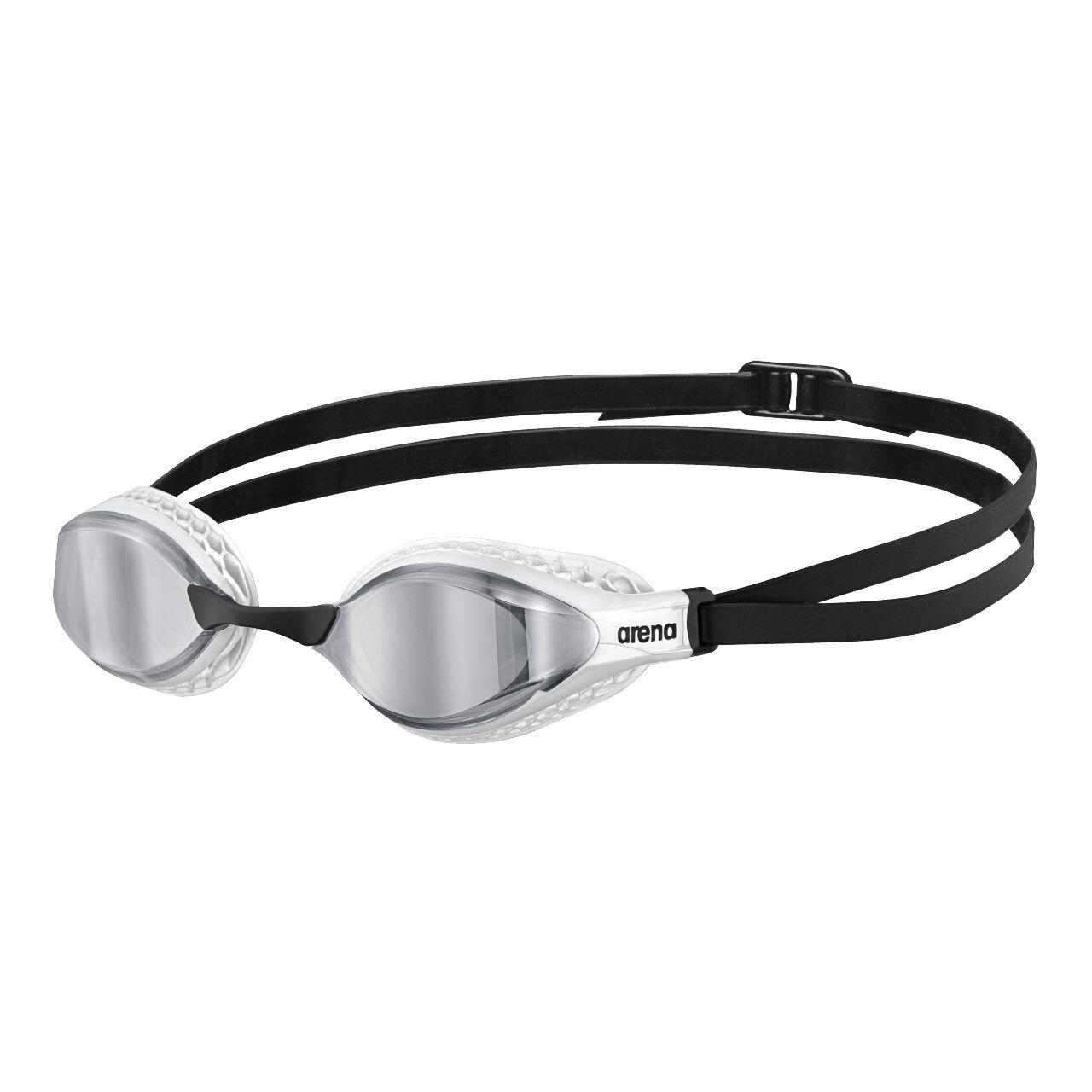 Okulary pływackie Arena AIR-SPEED MIRROR ONE SIZE SILVER-WHITE