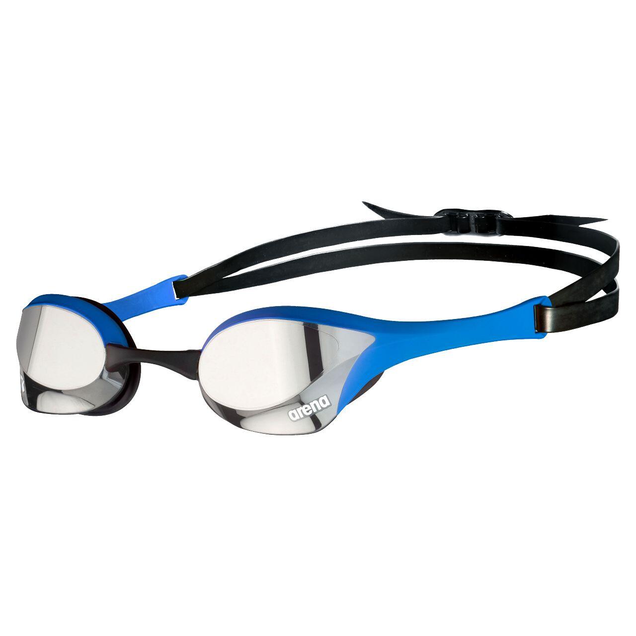 ARENA Arena Cobra Ultra Swipe Mirrored Goggles - Silver / Blue