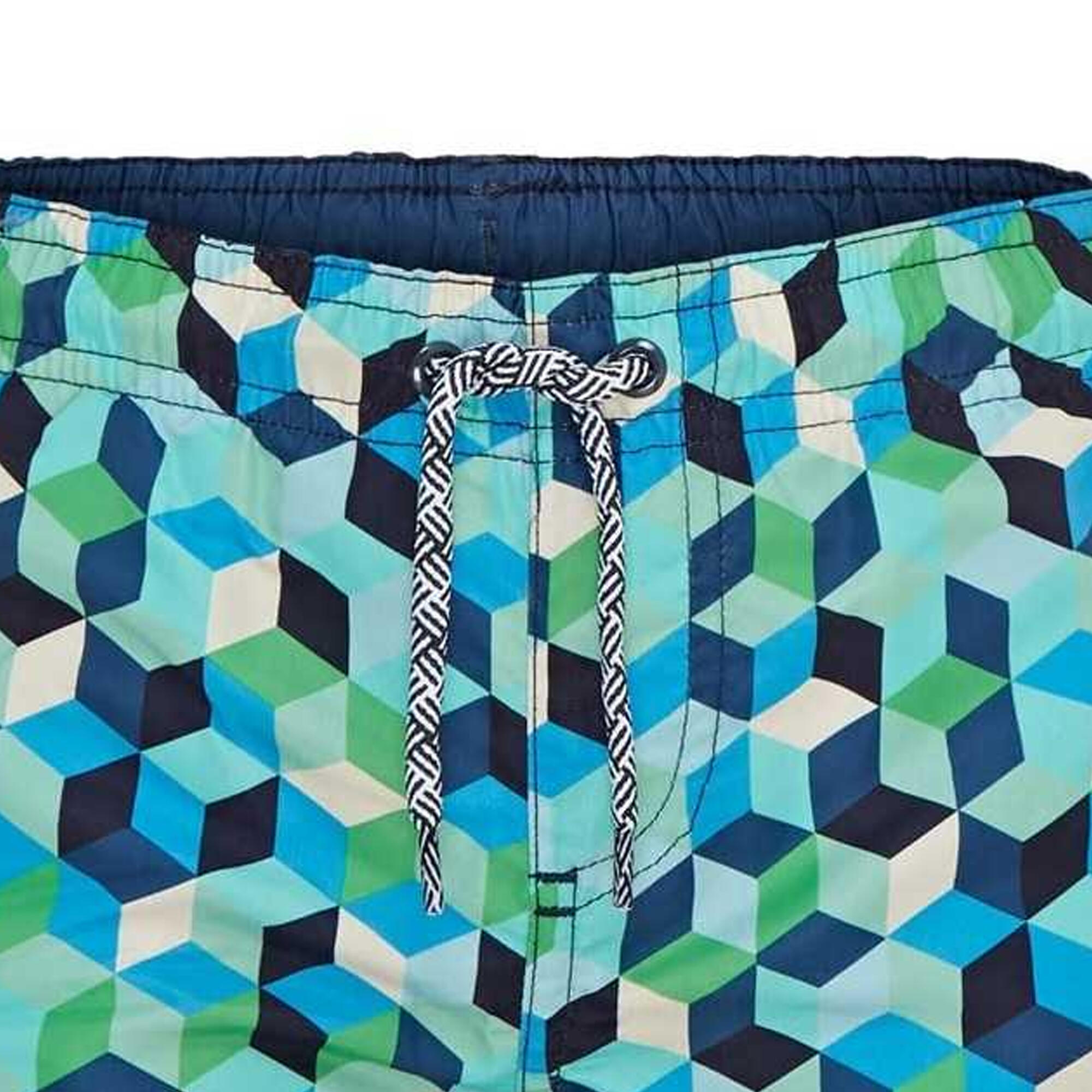 Short De Bain Garçon (Bleu) 3/4