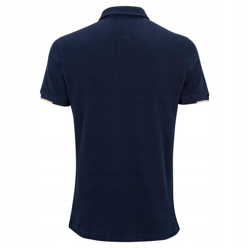 Tricou casual 25powama5 polo bleumarin bărbătesc