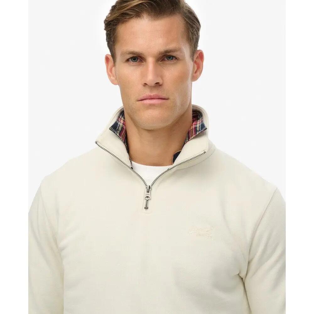 Sweatshirt à col zippé Superdry Essential Logo Henley 5/7