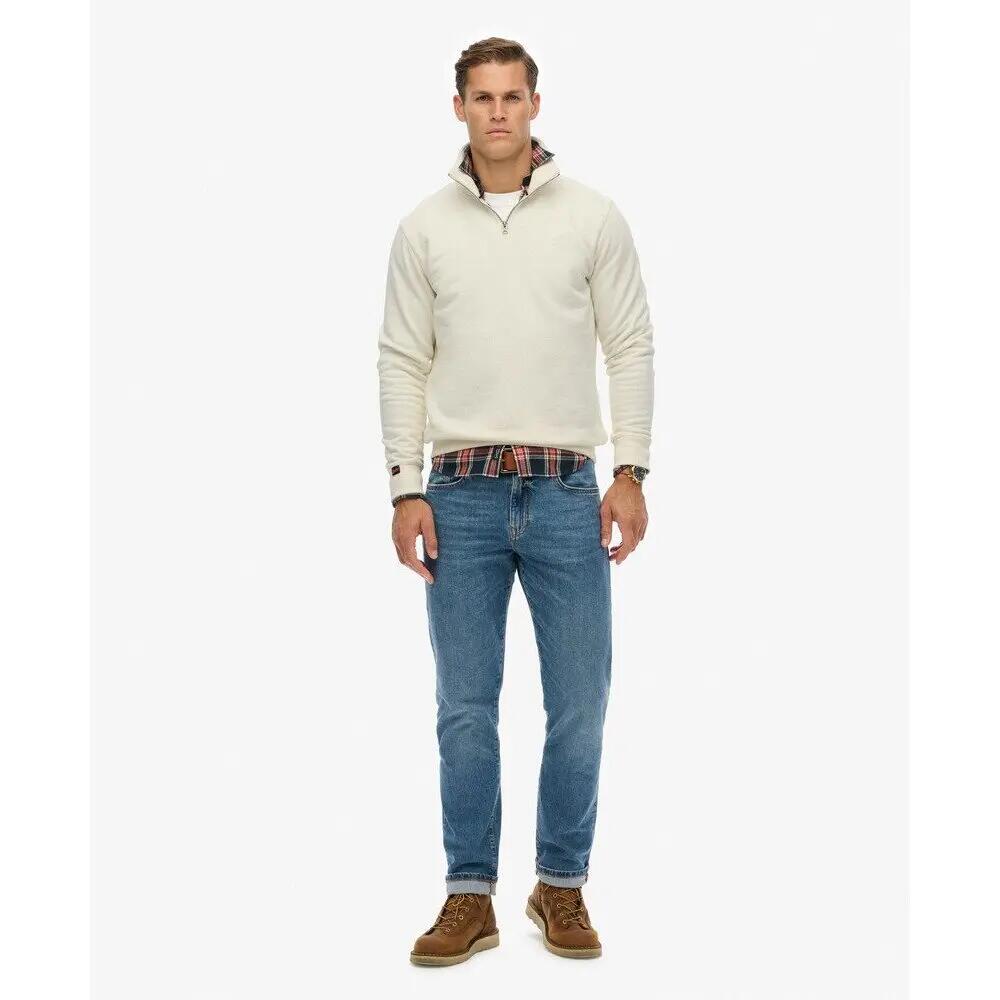 Sweatshirt à col zippé Superdry Essential Logo Henley 7/7