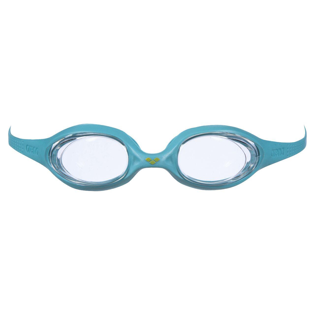 Arena Spider Junior Goggle - Clear/Yellow/Mint 2/2