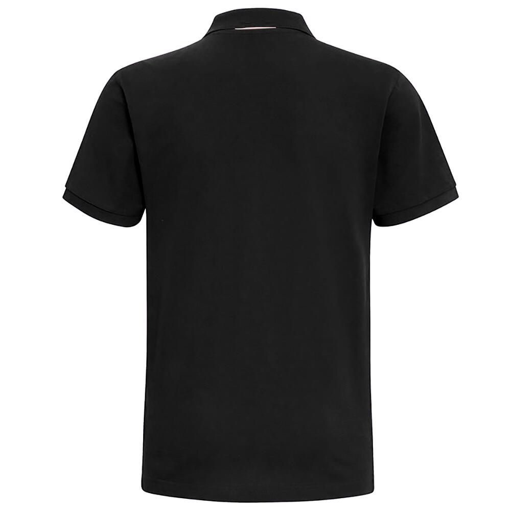 PoloShirt, kurzärmlig Herren Schwarz/Weiß 2/3