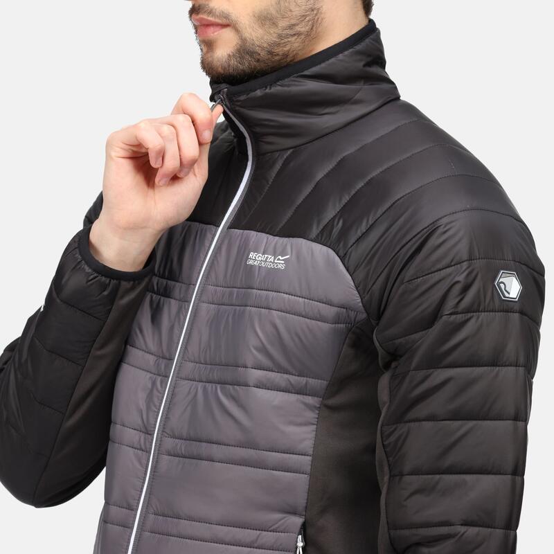 Halton V Homme Randonnée Veste Baffle - Gris foncé