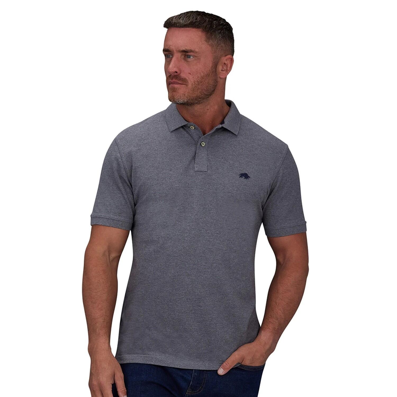 Polo CLASSIC Homme (Gris Chiné) 4/4