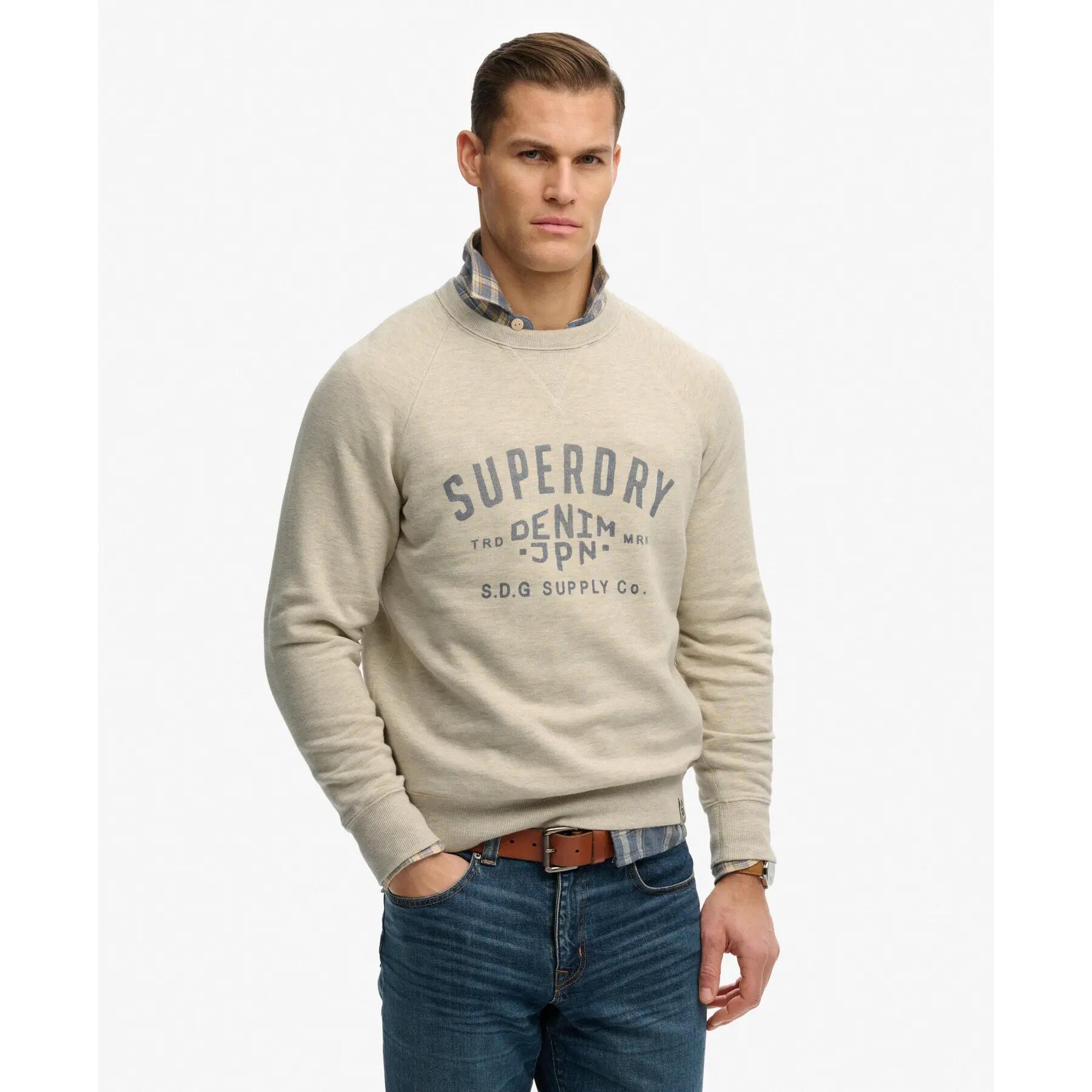 Bluza z nadrukiem Superdry Merchant Vintage 3/7