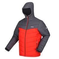 Nevado V Homme Randonnée Veste Baffle - Orange / Gris / Noir