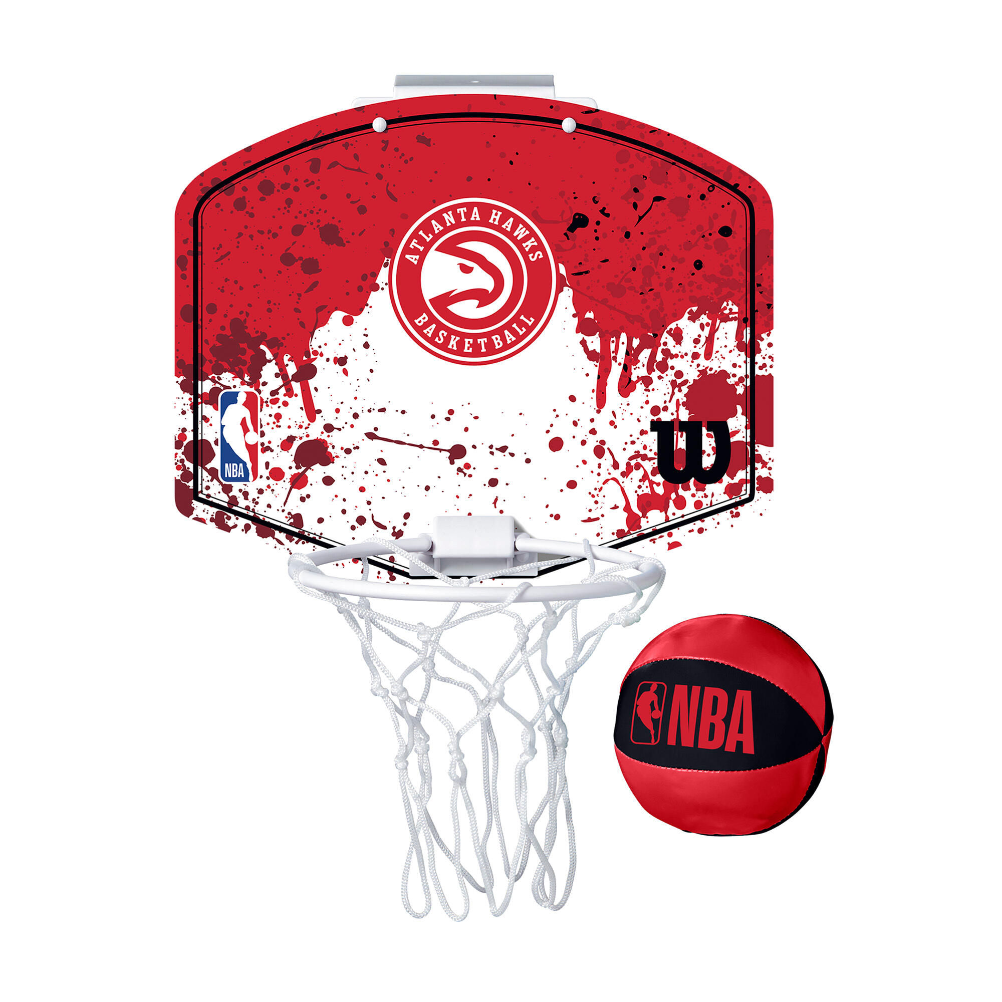 Mini panier de Basketball Wilson NBA Atlanta Hawks 2/2