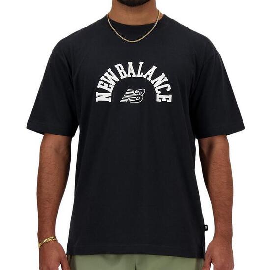 New Balance Herren T-Shirt Schwarz mit Grafik