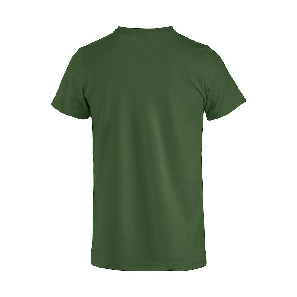 "Basic" TShirt für Kinder Flaschengrün 2/4