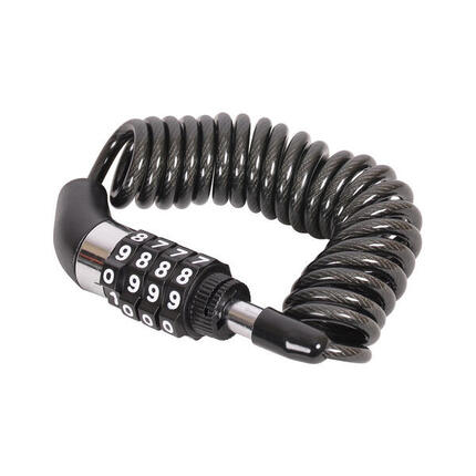 Zapięcie z zamkiem na szyfr 4 x 1500 mm, do roweru, kasku, hulajnogi