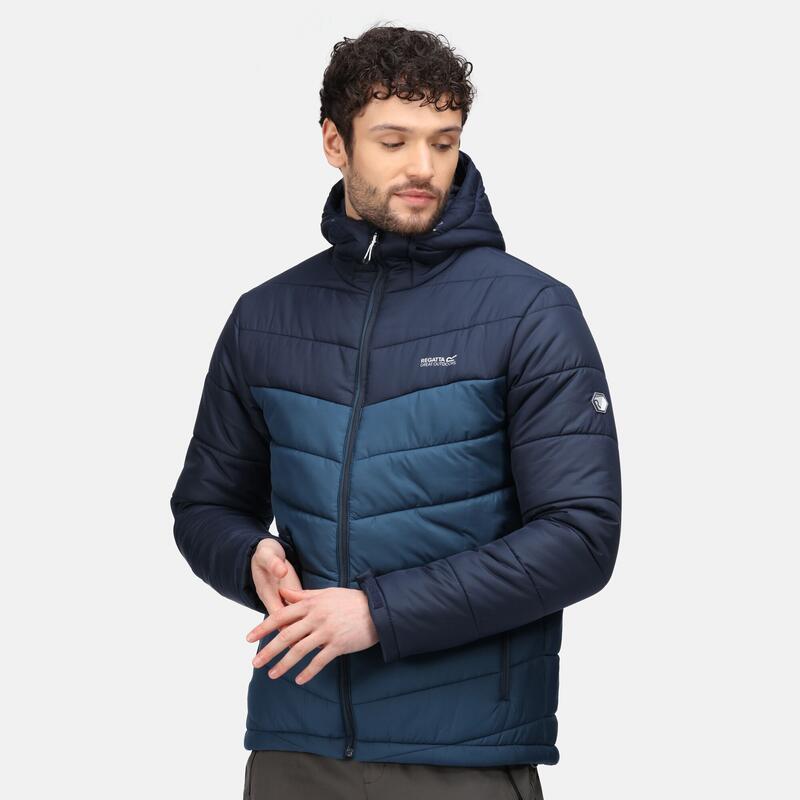 Nevado V Homme Randonnée Veste Baffle - Bleu foncé