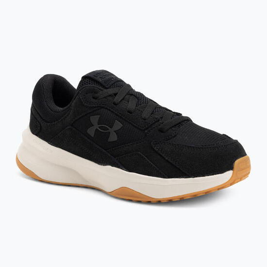 Chaussures d'entraînement pour hommes Under Armour Edge Suede noir/pierre/noir