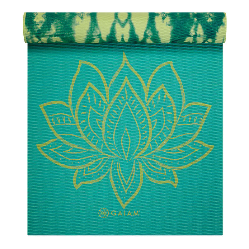 Gaiam Turquoise Lotus jógaszőnyeg