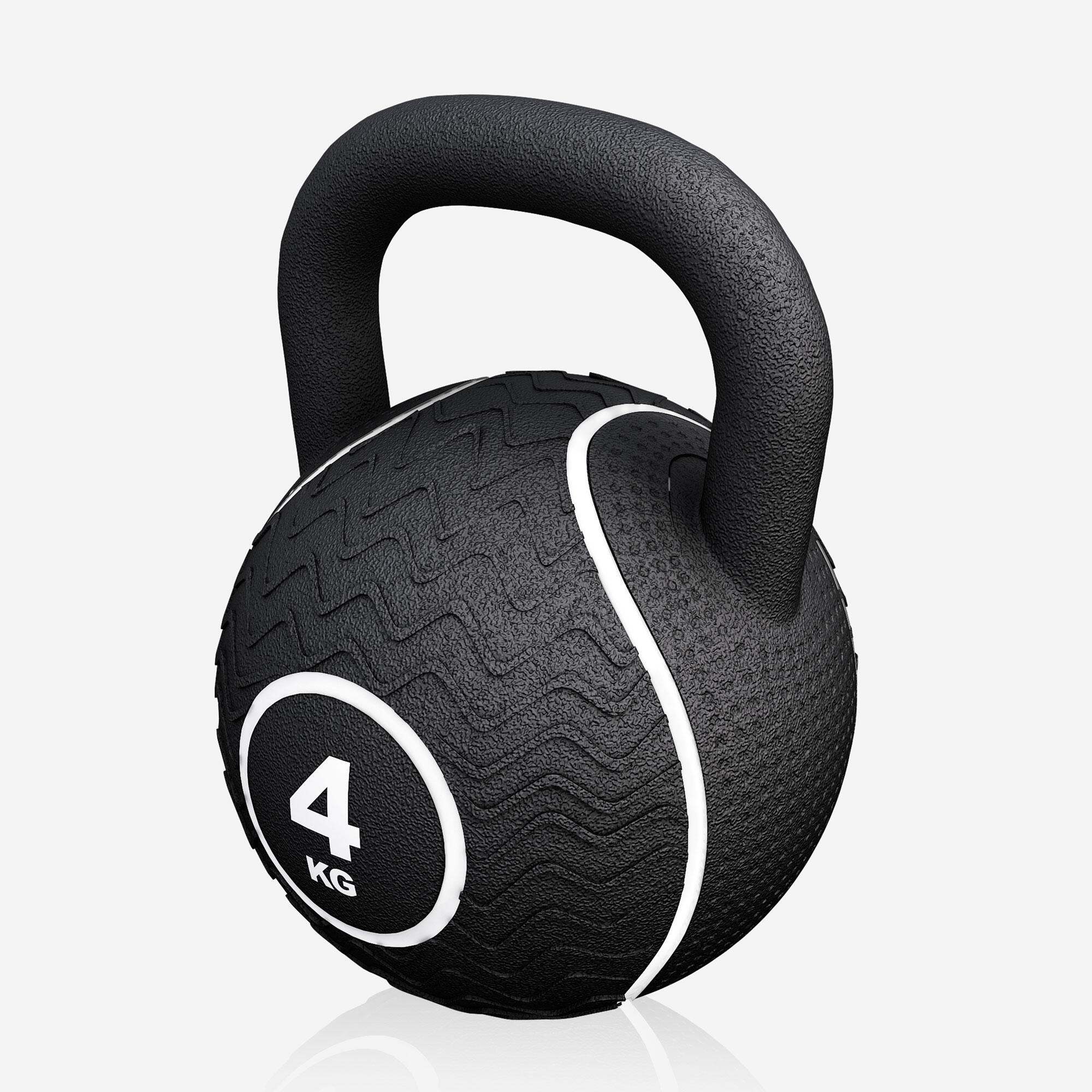 Kettlebell caoutchouc 4–20 kg | Protection sols | Entraînement fonctionnel 2/4