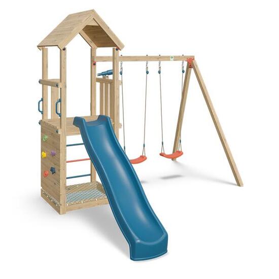 Aire de jeux en bois SMART XPLORER 2 TRIGANO - 7 enfants