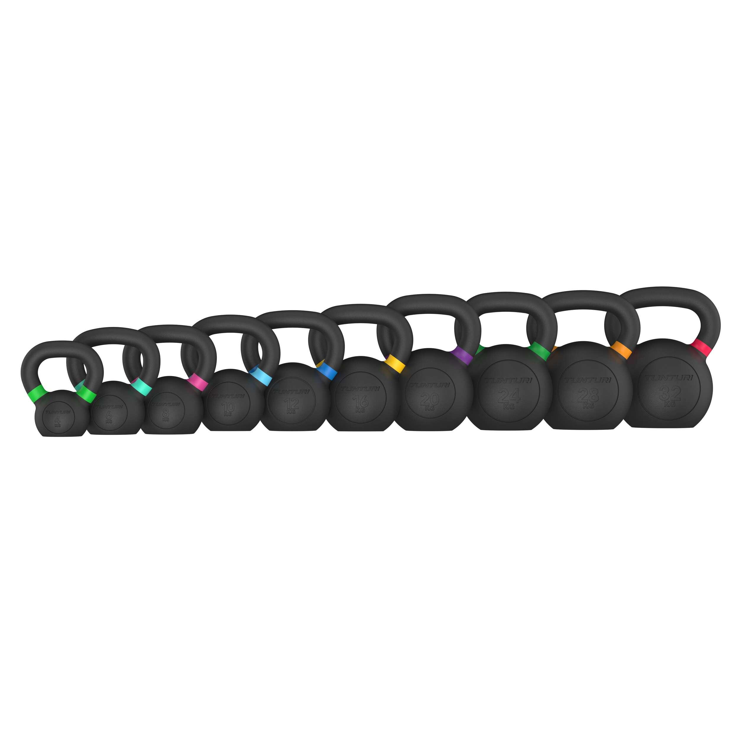 Platinum kettlebell fonte 4 kg avec app fitness offerte 6/7