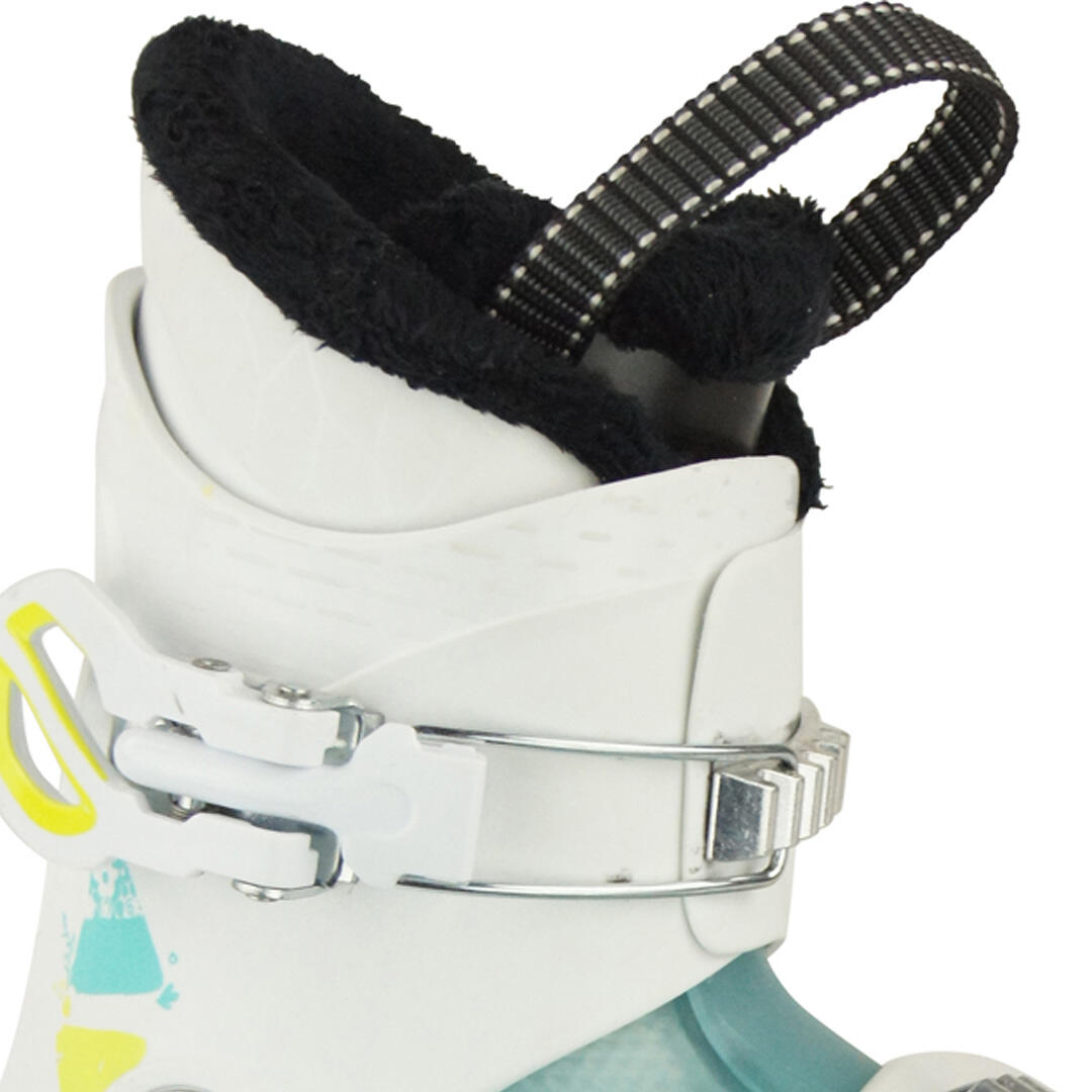 Reconditionné - SALOMON T2 GIRLY VERT TRA/WH/AC - Très bon état 3/5