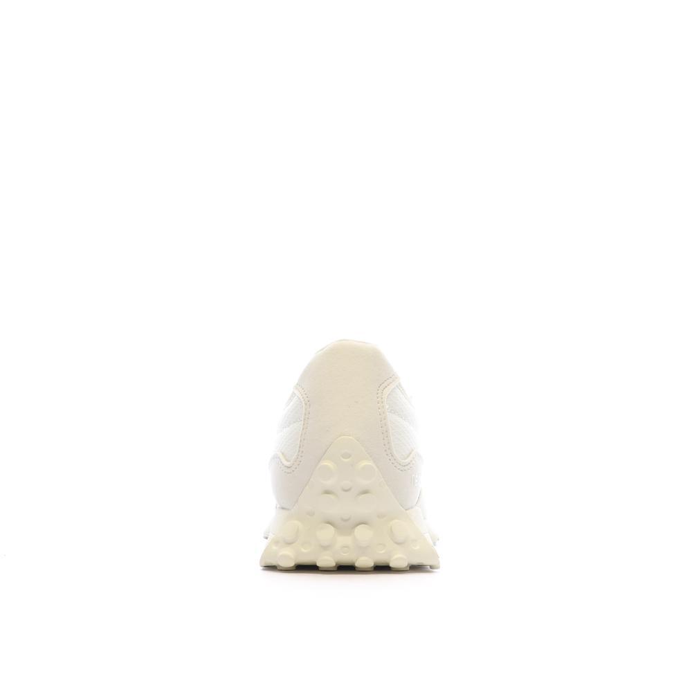 New Balance 327 Baskets Blanches/Beiges Femme GS327MI 3/7