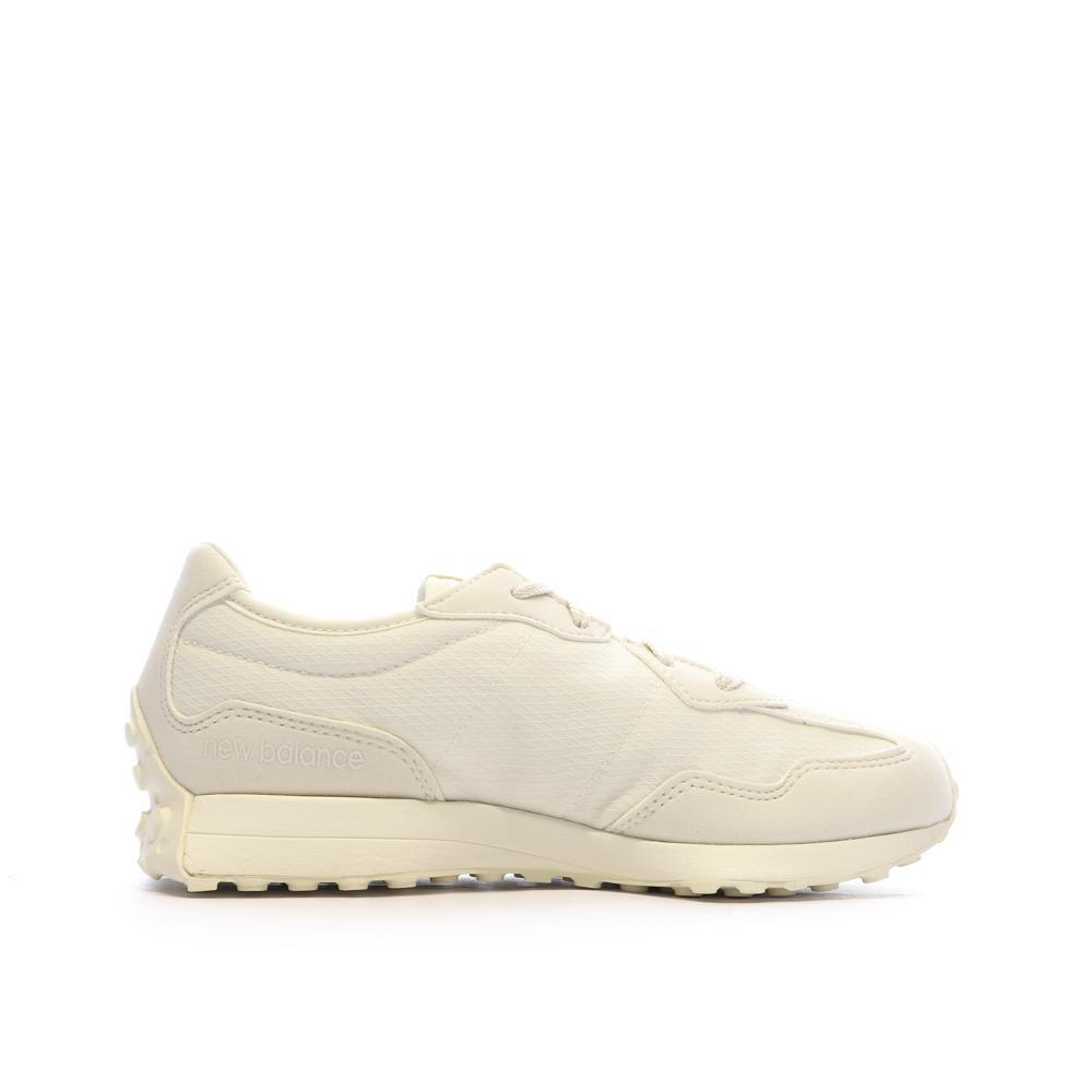 New Balance 327 Baskets Blanches/Beiges Femme GS327MI 2/7