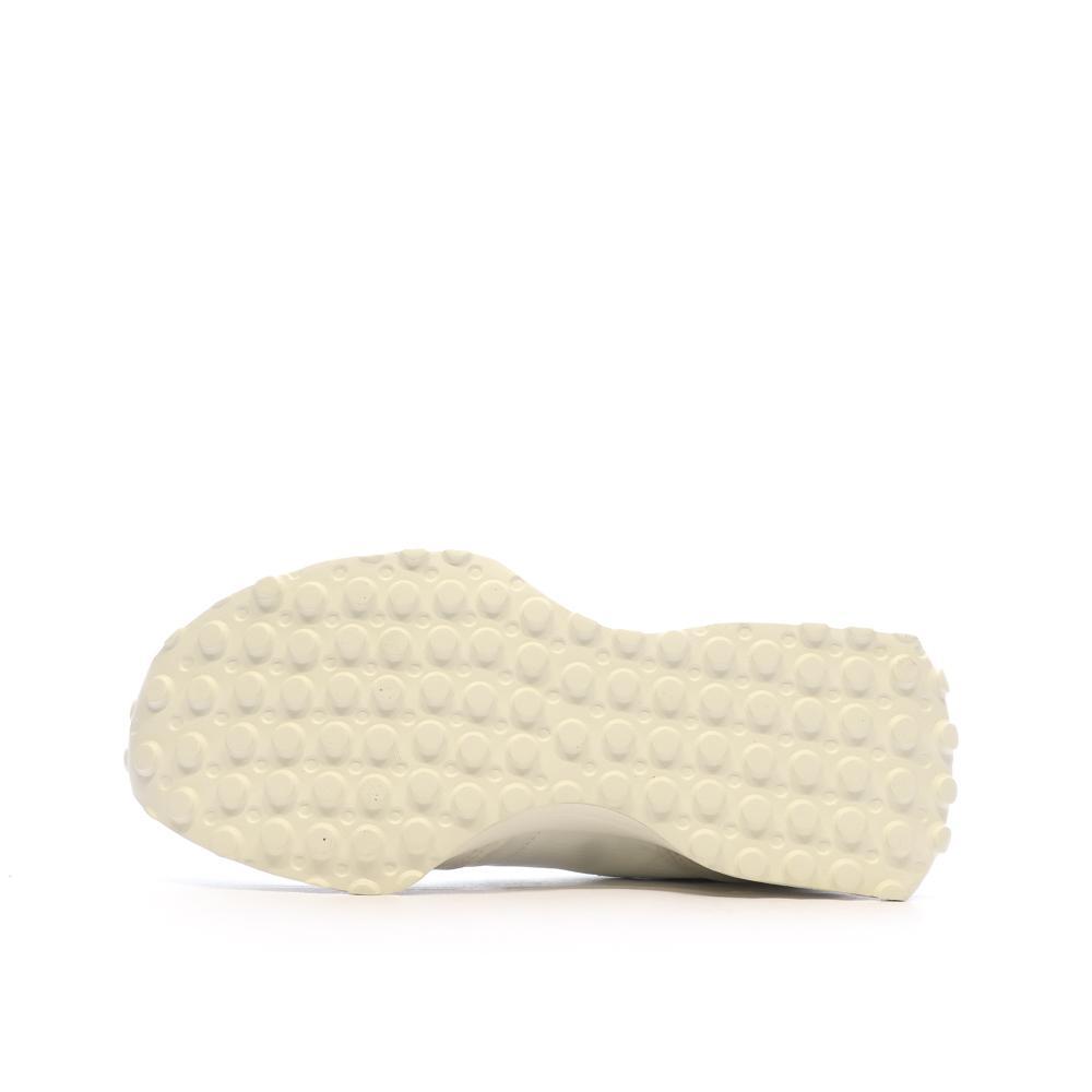 New Balance 327 Baskets Blanches/Beiges Femme GS327MI 5/7