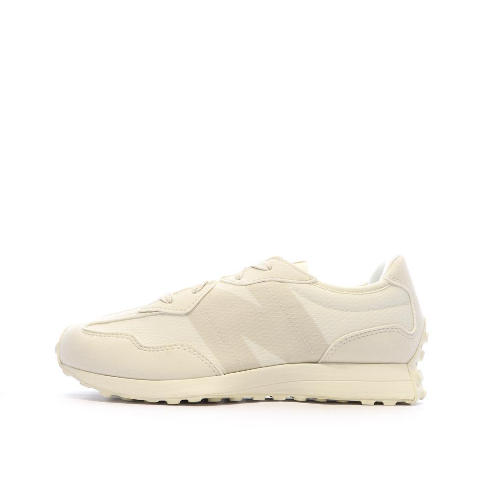 New Balance 327 White/Beige Women's Trainers GS327MI