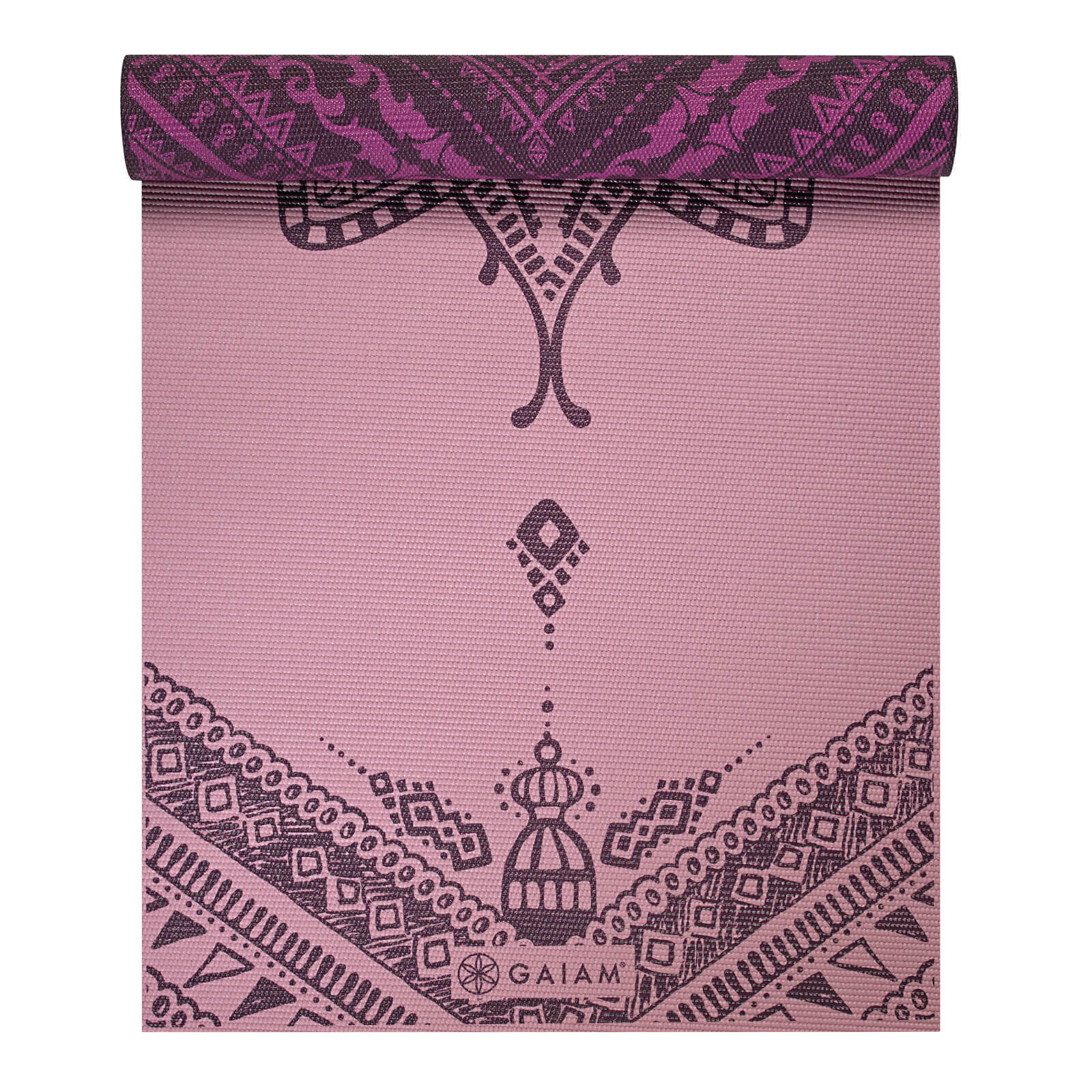 Gaiam Inner Peace Reversible Yoga Mat 6mm 2/6