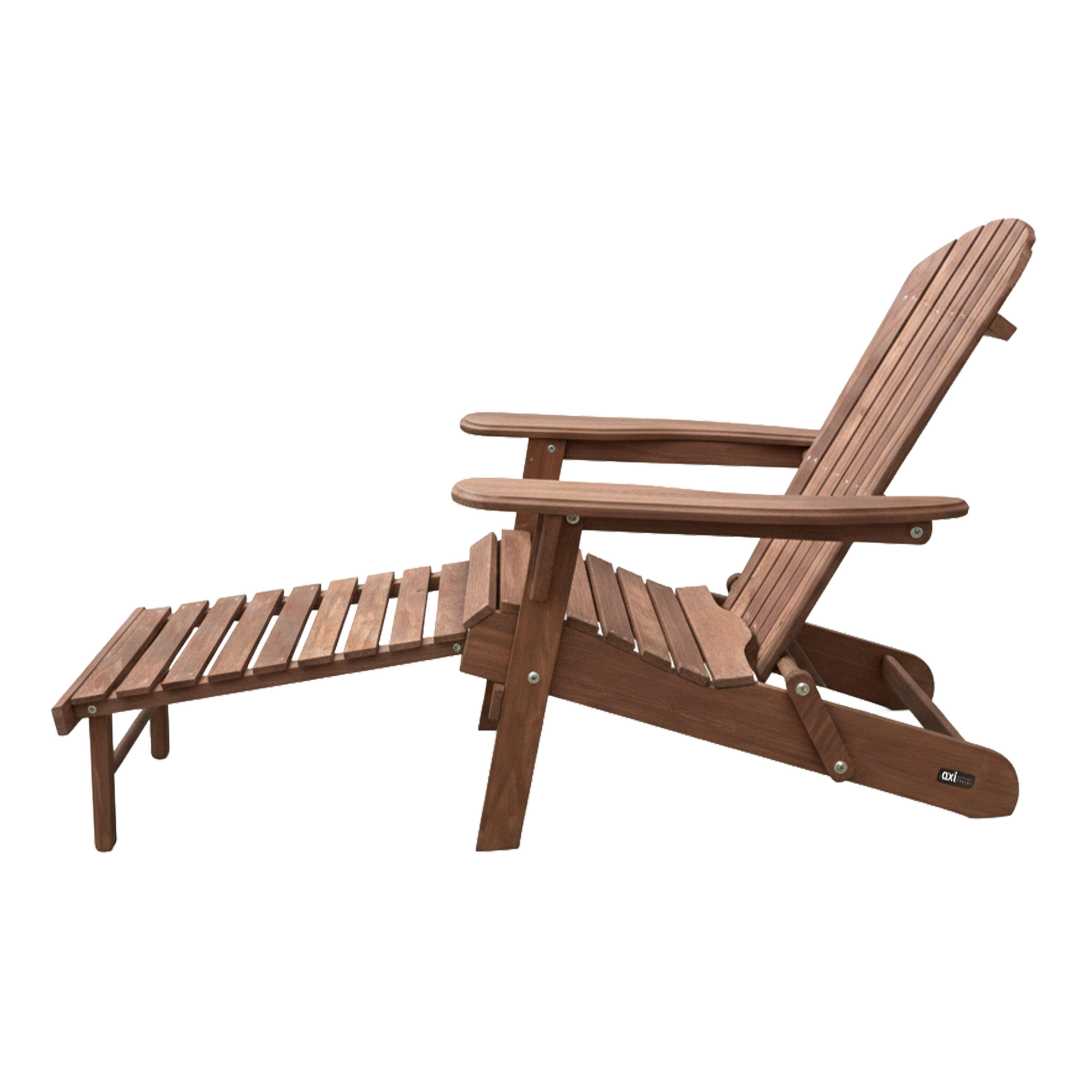 Sedia da campeggio Adirondack, Alexa, legno, marrone 2/7