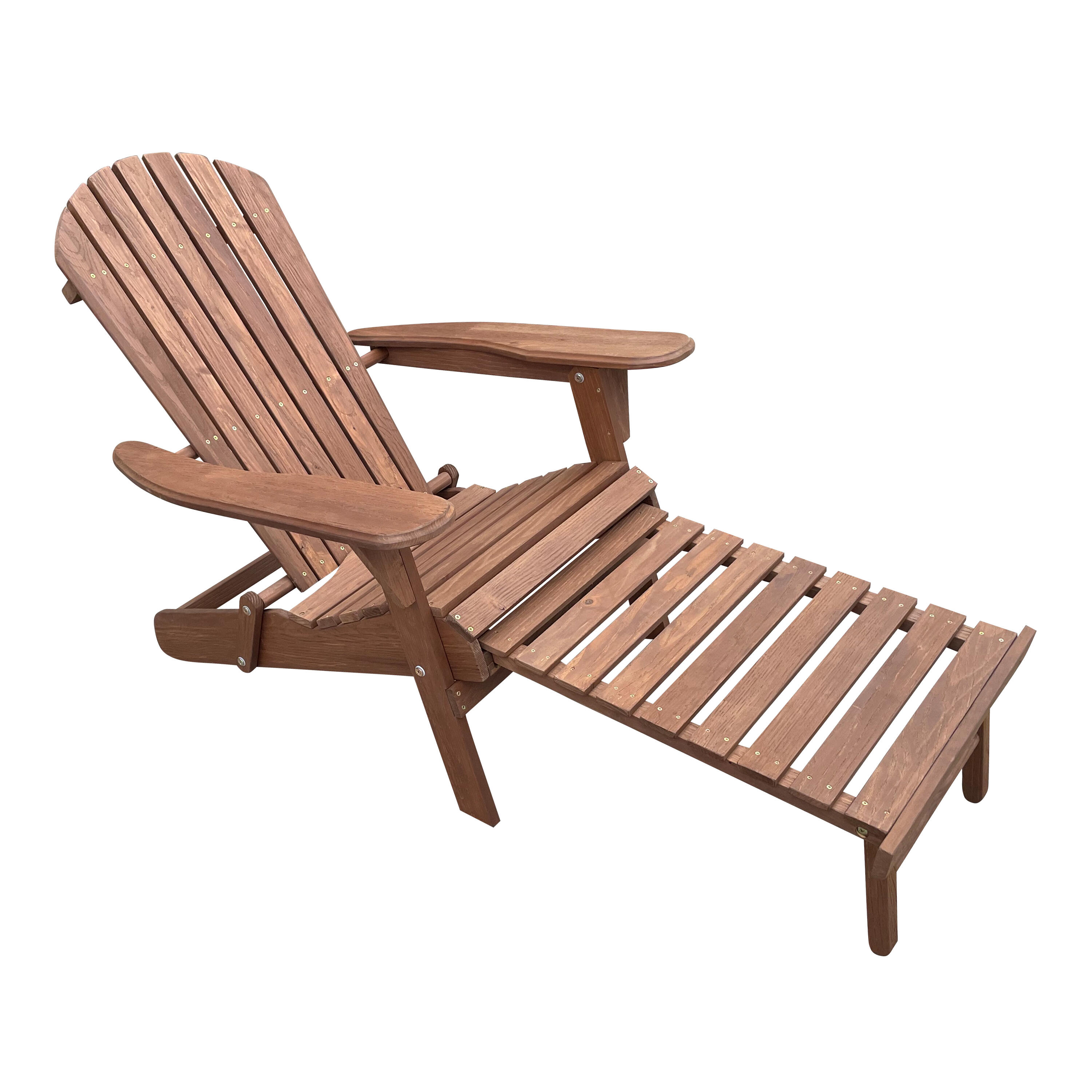 Sedia da campeggio Adirondack, Alexa, legno, marrone 5/7
