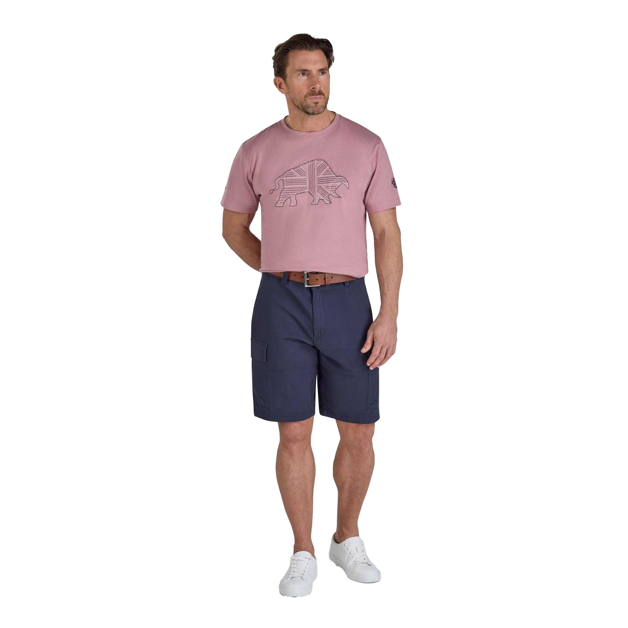 TShirt für , Genäht Herren Rosa 4/4