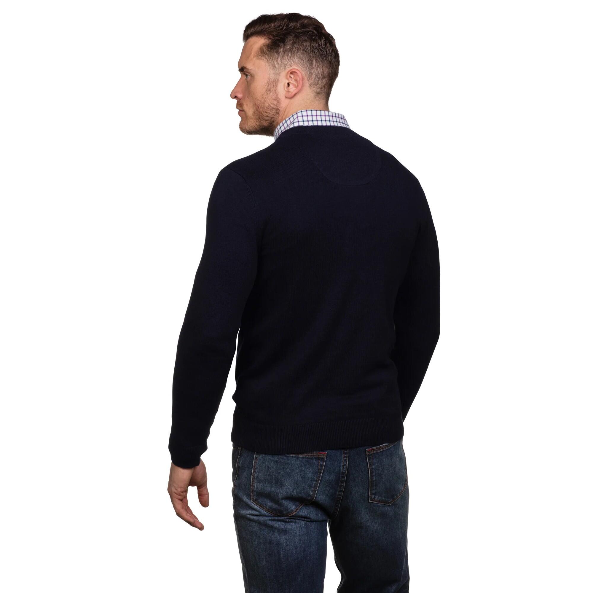 Pull CLASSIC Homme (Bleu Marine) 2/3