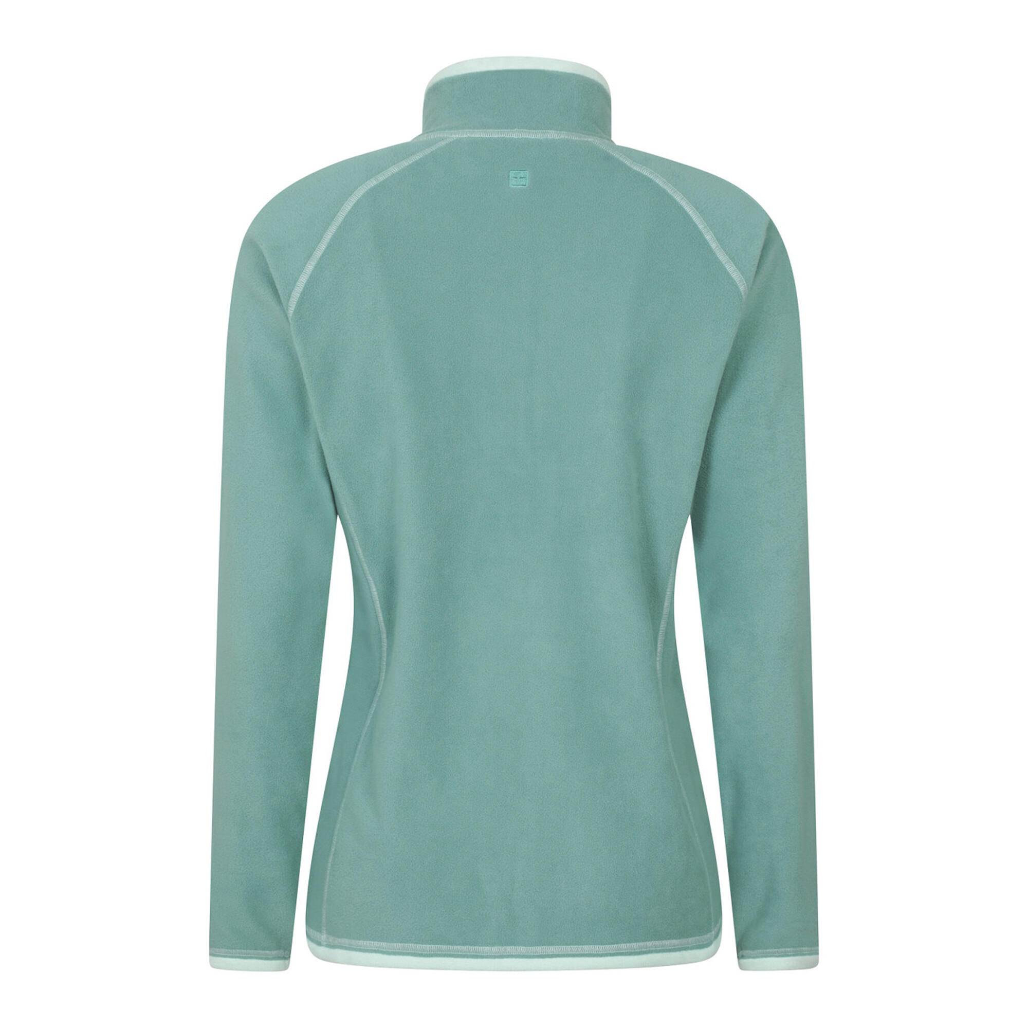 Montana Felpa In Pile Mezza Cerniera Donna Mountain Warehouse Verde Acqua 2/3