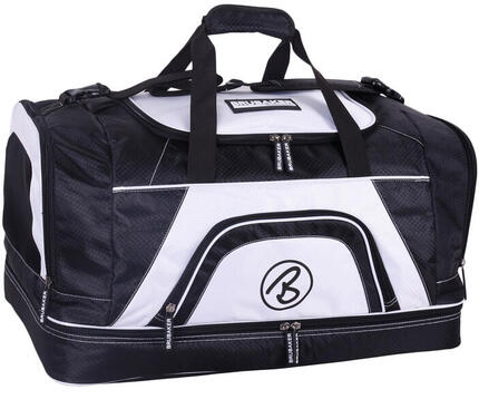 BRUBAKER Big Base - Torba sportowa 90L czarno-biała