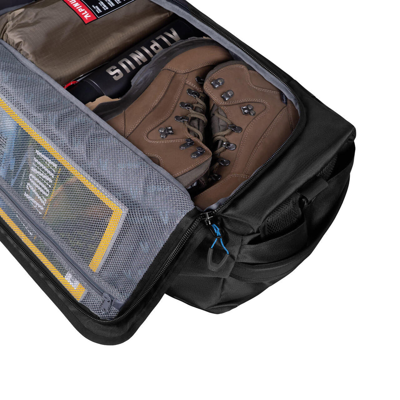Torbo-plecak Barra 70 l Alpinus trzy sposoby noszenia 2/7