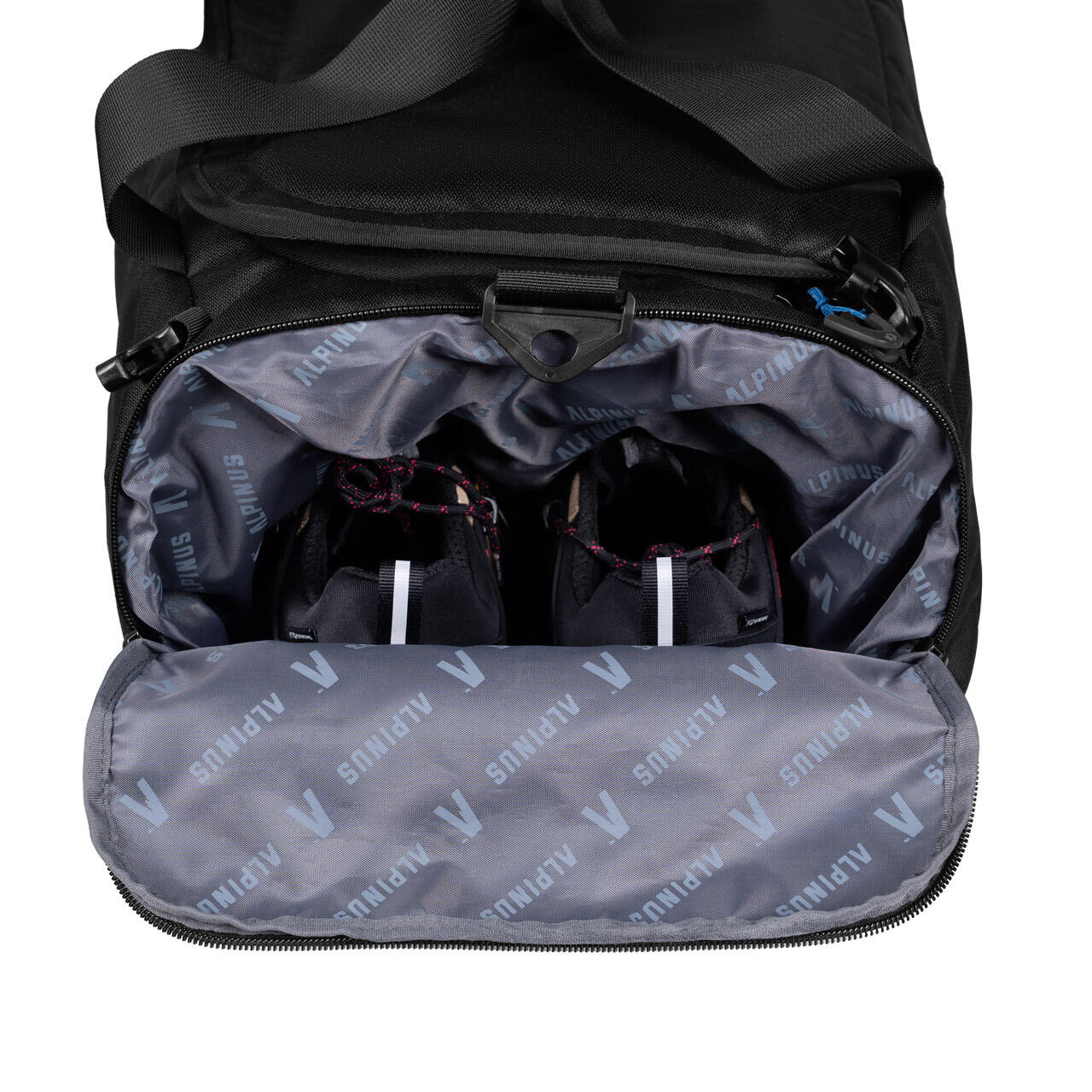 Torbo-plecak Barra 70 l Alpinus trzy sposoby noszenia 7/7
