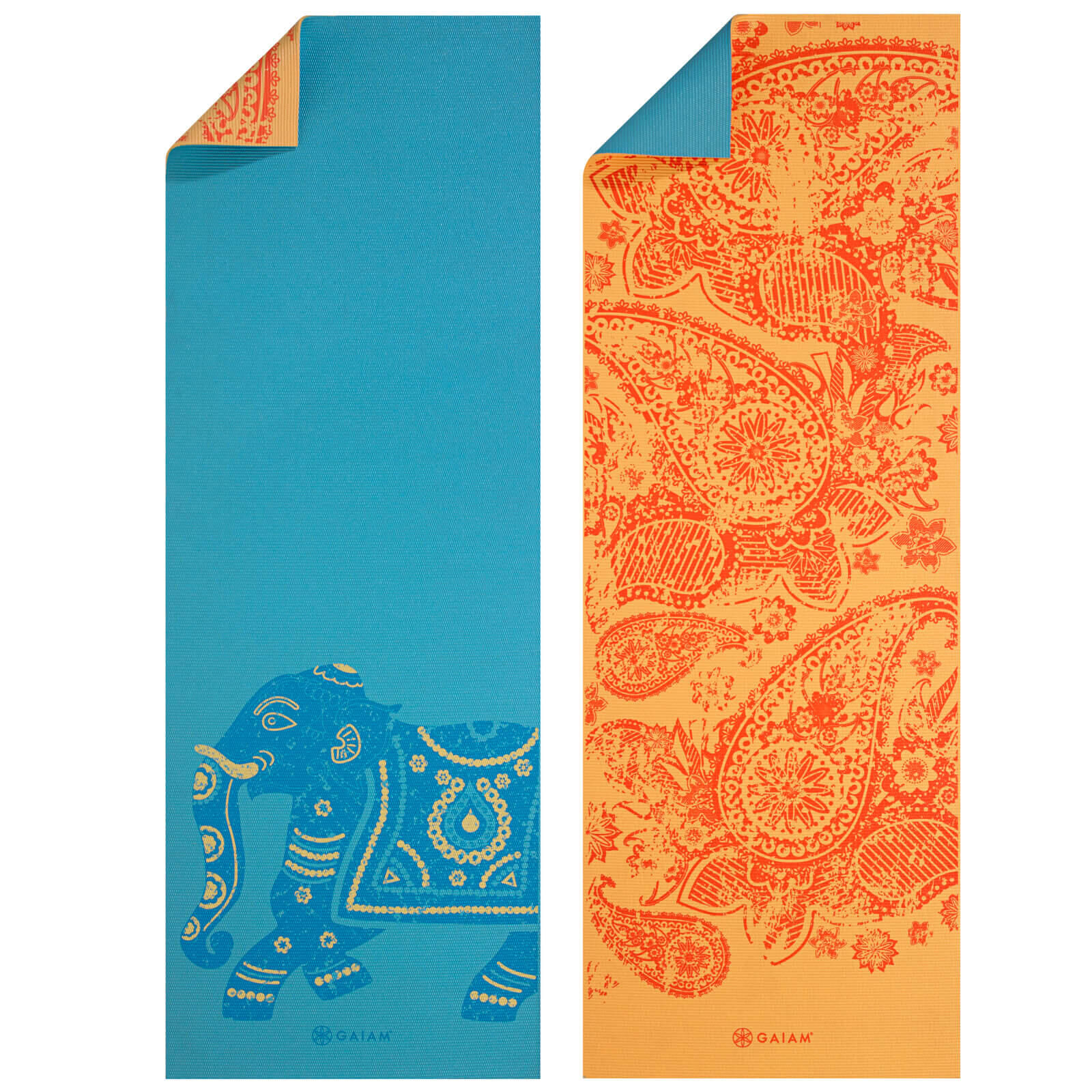 GAIAM Gaiam Reversible Elephant Yoga Mat 6mm