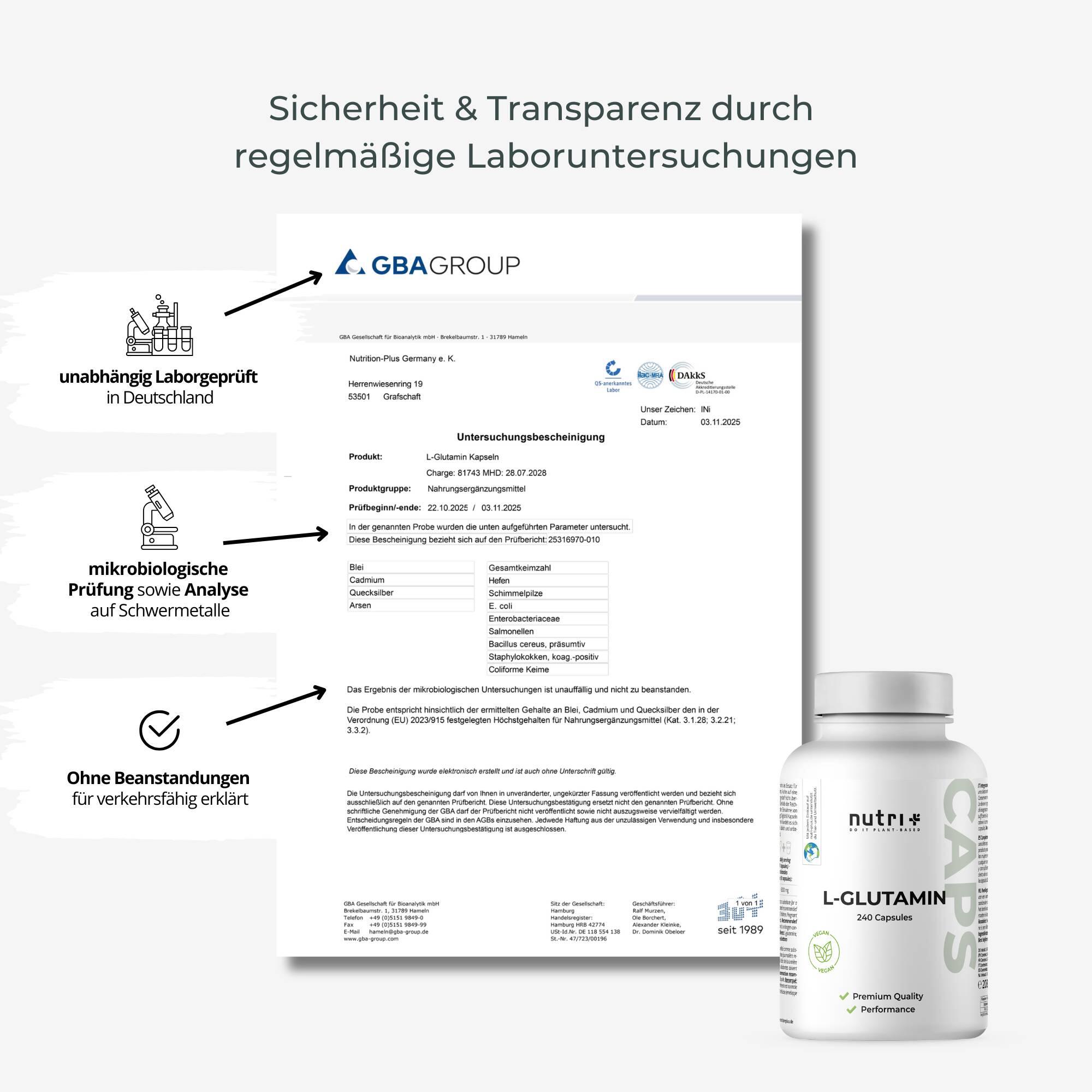 L-Glutamin 240 Kapseln 7/7
