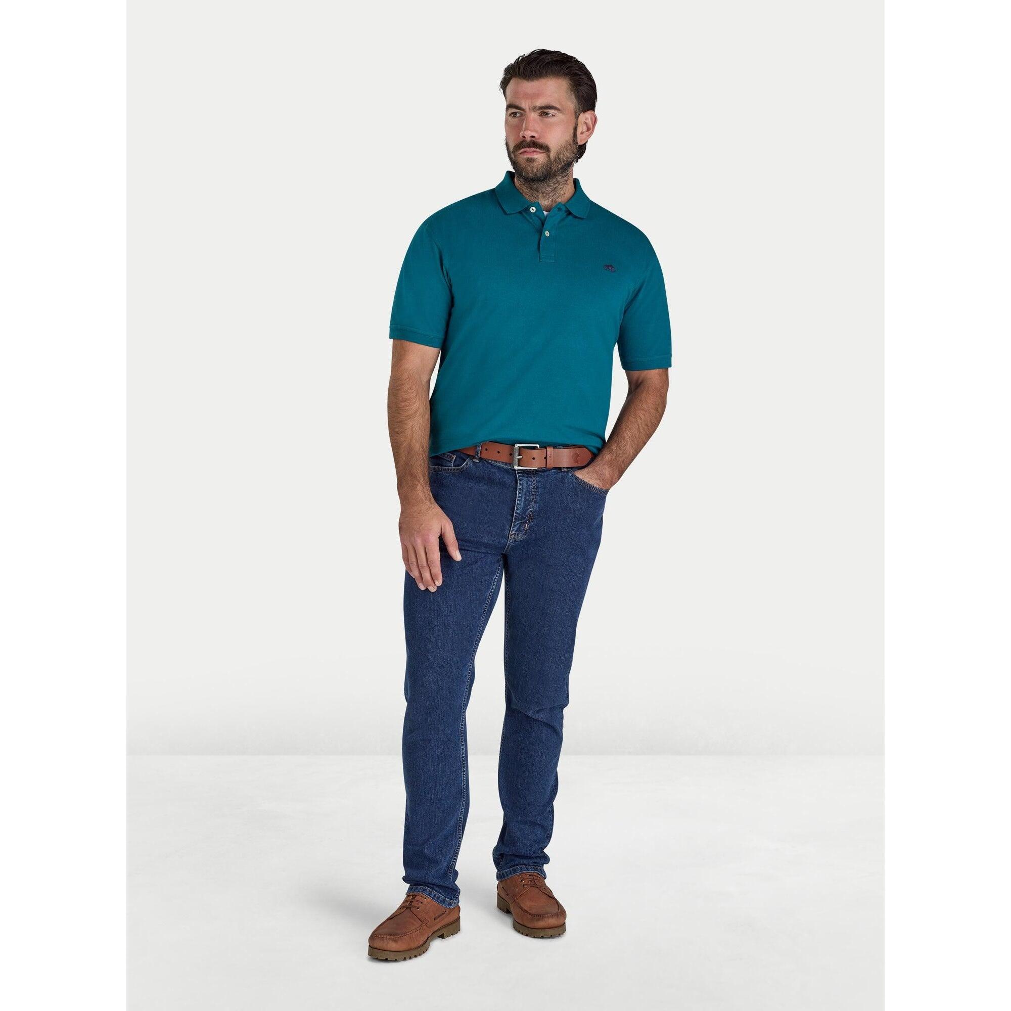 Polo CLASSIC Homme (Bleu Sarcelle) 3/4