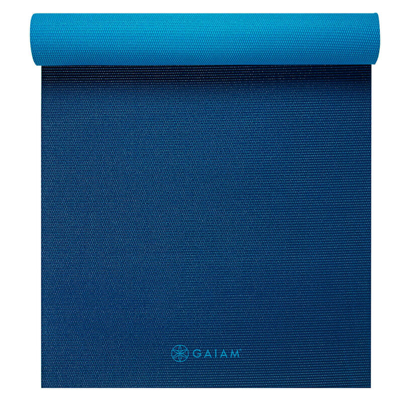 Mata do Jogi Gaiam dwustronna Navy & Blue 6 mm