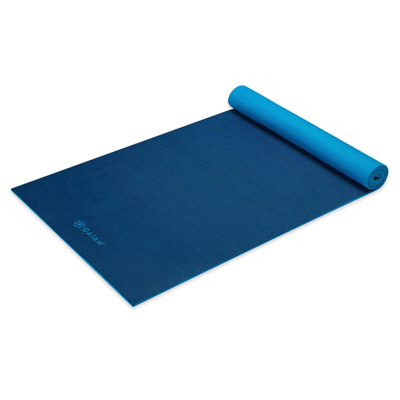 Mata do Jogi Gaiam dwustronna Navy & Blue 6 mm