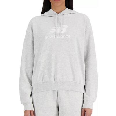Felpa Donna New Balance French Terry Grigia