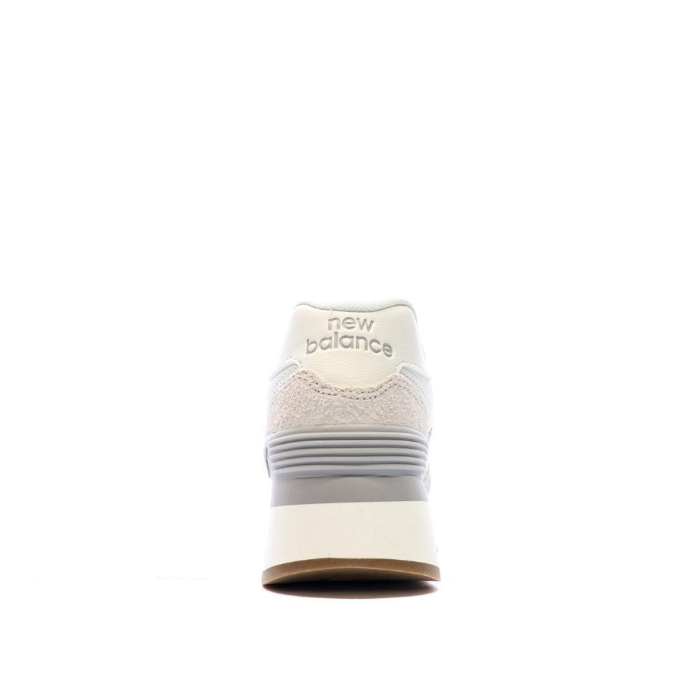 New Balance 574 Beige Wedge Sneakers voor Dames 3/7