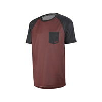 Maillot Manches Courtes - Flow Rouge/Noir