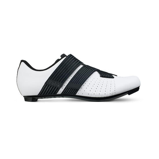 Chaussures Vélo - Tempo R5 Powerstrap Blanc/Noir