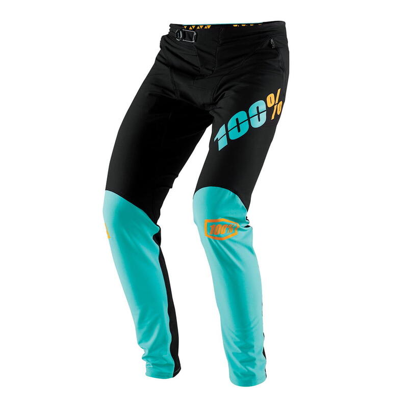 R-Core X DH Broek - Turquoise/Zwart