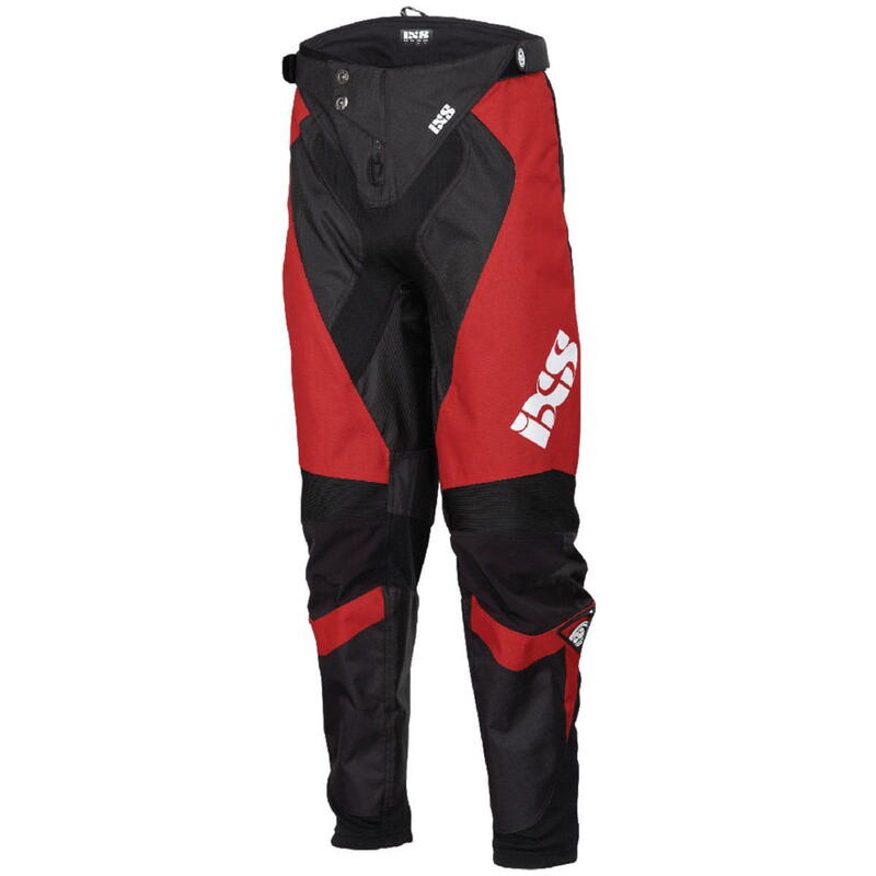 iXS Race 7.1 DH-broek - Worldcup editie - Rood/Zwart