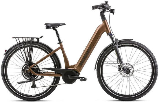 Rower elektryczny Romet e-Modeco URB 2.0 28 L(19") brązowo-czarny + bateria 15Ah